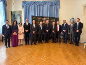 Dialogo istituzionale tra le Corti Costituzionali italiana e bulgara presso l’Ambasciata d’Italia a Sofia / Институционален диалог между Конституционните съдилища на Италия и България в Италианското посолство в София