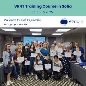 VR4T: Conclusa con successo la prima formazione internazionale sulla realtà virtuale per il turismo /  VR4T: Успешно приключи първото международно обучение по виртуална реалност за туризма