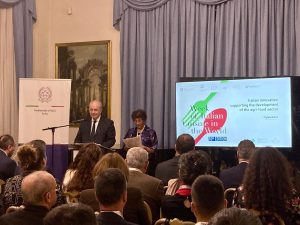 Inaugurazione della 10° edizione della Settimana della Cucina Italiana nel Mondo/Inauguration of the 10th Edition of the Week of Italian Cuisine in the World